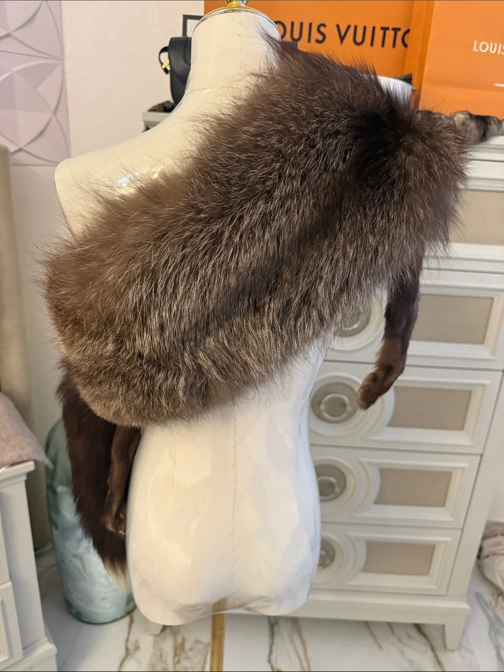 Vintage Fox for stole